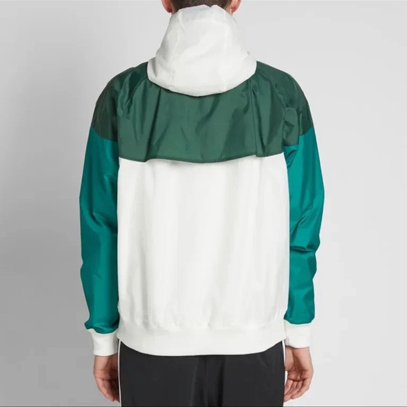 Nike Sportswear Windrunner Men's Full-Zip Jacket, XXL, Green/White, Hooded - Picture 6 of 6